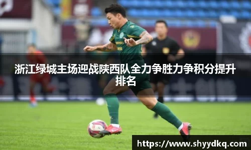 浙江绿城主场迎战陕西队全力争胜力争积分提升排名
